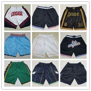 2023 Team Basketball Shorts City Running Sports Clothes With dragkedja fickor Size S-XXL Mix Match Order H￶g kvalitet