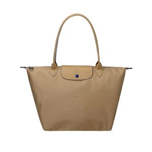 Borsa Designer Francese Nylon Shopping Manico Lungo Spalla Champs Pieghevole