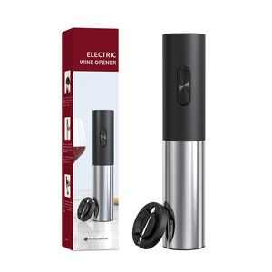 Household Kitchen Necessities Wine Opener Stainless Steel Electric Battery Powered Wine Corkscrew