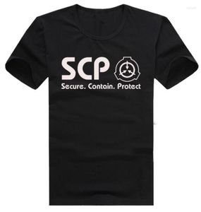 メンズTシャツSCP特別封じ込め手順基礎コスチュームTシャツスーパーナチュラルシャツティー