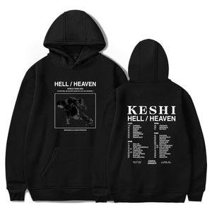 Tröjor för herr Keshi The HellHeaven Tour Merch Hoodie Pullover World 230209