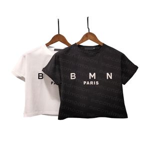 Women Short T Shirt Sexy Crop Top Summer Breathable Tees Letter Print Designer Tee