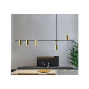 Lampade a sospensione Faretto moderno per la decorazione della sala da pranzo Bar / Negozio Lampada a led Apparecchio di illuminazione per interni Luci di consegna Lustra Drop Dh36S