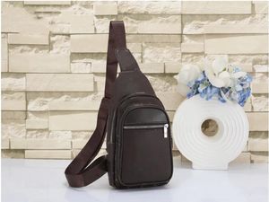 SAC Avenue Sling Chest Bag Designer Uomo Pelle Canvas Cross Body Crossbody Sporty Casual Cool Tote Messenger Shoulder Marsupio Marsupio