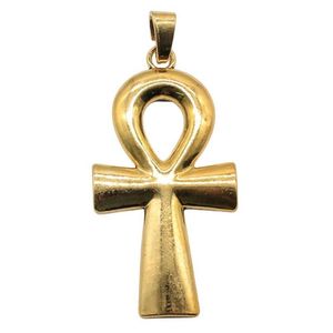 Charms Wysiwyg 1Pcs 80X42Mm 3 Colors Large Cross Charm Pendants Ankh Big Pendant For Necklace Making Drop Delivery 202 Dhfb6