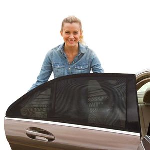 Universalbilssidan fönsterskugga gardin framfönster täcker UV -skydd Sunshade Visor Shield Car Styling Tillbehör