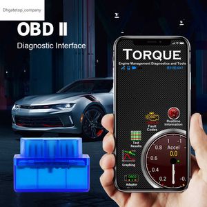 Nuovo EKIY Super Mini ELM327 V2.1 Scanner OBD2 compatibile con Bluetooth ELM 327 V1.5 su Android IOS Strumento diagnostico per auto Lettore di codici OBD II