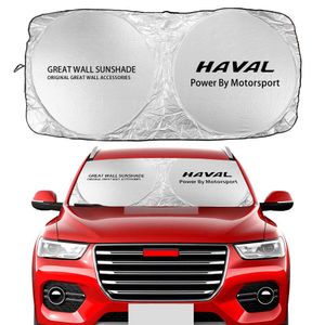 Bilens framfönster vindrutan solskydd solskugga omslag för Haval H6 H2 H3 H9 M6 F7 F7X Jolion 2021 2022 Auto Accessories Decor