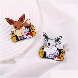 Pins Brooches Cute Movies Games Hard Enamel Pins Collect Metal Cartoon Brooch Backpack Hat Bag Collar Lapel Badges Women Fashion Je Dhmuz