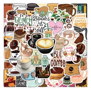 50 шт. Cartoon Coffee Sticker