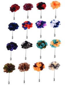 Pinos broches florm lele lapela de cetim boutonniere pino para terno noivo com uma caixa mticolor 3 gota entrega 2022 dhdtr