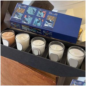 Kadzidło świece zapachowe Zestaw Candle Gift Box Zestaw Autusz