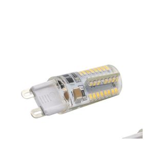 L￢mpadas LED Mini BB Lamp G9 Lustres de cristal 64LEDS AC 110V 220V Decora￧￣o de arte em casa Substitua entrega de halog￪nio BBS dhrmi