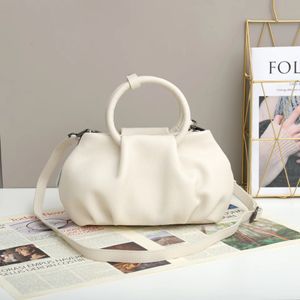 Designer Model 2023 Ny trendig Senior Sense Fold Cloud Dumpling Bag Foreign Style Multi-färg En axel Crossbody Bag