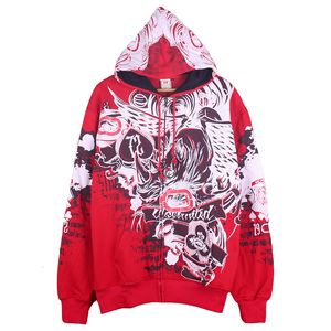 Felpe con cappuccio da uomo Felpe Fashion Cool Men Hip Hop 100 Cotton Casual Streetwear Uomo Pullover allentato Harajuku Stampato Felpa con cappuccio Cappotto Uomo 230208