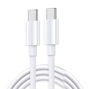 PD-Kabel C zu C 100 W Datensynchronisationskabel mit E-Mark-Chip Schnellladung USB-C zum Ladekabel für iPad Samsung MacBook Pro Xiaomi