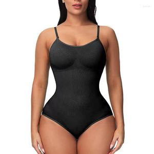 Women's Shapers U Neck Bodysuit Shapewear Women Full Body Shaper Waist Trainer Stomach Slimming Underwear Faja Belt Tummy Control Trimmer