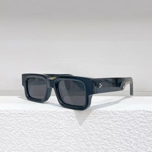 Fyrkantiga retro solglasögon tjock svart ram grå linser män kvinnor glasögon funky solglasögon Sonnenbrille nyanser gafas de sol uv400 skydd glasögon med låda