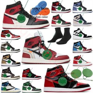 2023 Pine Green OG GS 1S Баскетбольная обувь Mens Chicago Lost Ford Highmage Jumpman High University Blue Black Ble Bred Patent Heritage Designer