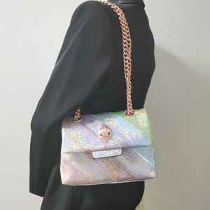 In demand Shiny Designer Bag Eagle Head Shoulder Bags Women Messenger Bag Rose Gold Hardware Chain Luxurys Handbag Purse