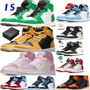 2023 Outdoor OG Jumpman 1 Buty do koszykówki 1S TOP Obsydian Uncy Fearless Flight University Blue Red Flight Sport Treaker Treaker Men Men Kobiety 36-47 EUR Z