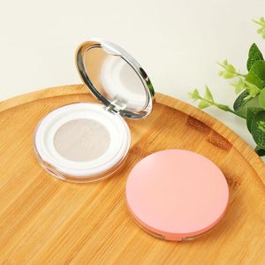 Storage Bottles 5g Cosmetic Container Portable Plastic Loose Powder Compact Makeup Box With Mirror Empty Reusable Case