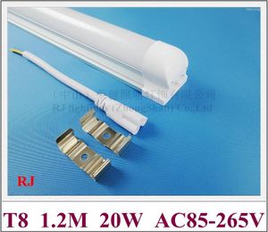 Integrated LED Tube Lamp Light T8 SMD2835 Bulb 1200mm 120cm 1.2M 4FT 20W 2400lm 96led 25lm/led AC85-265V High Bright