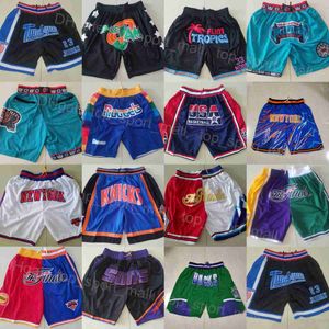 Man Basketball Just Don Sport Shorts With Pocket Zipper Fly Giannis Antetokounmpo Sweatpants Drawstring Elastic Waist Devin Booker Wear Hip Pop RJ Barrett Pant