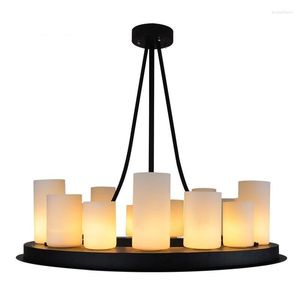 Lampy wiszące Jubilant Kevin Reilly Hemel Matematyka Nowoczesna lampa LED Candle żyrandol oświetlenie metalowe urządzenie oświetleniowe