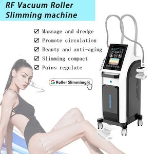 Professionell rullmassage bantningsmaskin RF Vakuumkavitationssystem 360 Rotation Djupv￤vnad Fett Burning Skin Drawing Acne Borttagning f￶r salong