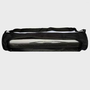 Utomhuspåsar Yoga Mat Bag Carrier med justerbar remsport Gym Foldbar