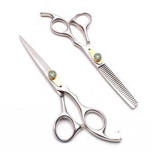 Hair Scissors 6" 17.5cm Engraving Brand Hairdresser's Cutting Shears Thinning Barber Makas Professional C1025Hair