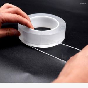 Embrulhe de presente obkind sem rastreio sides duplos adesivos adesivos de fita adesiva à prova d'água na parede de filme automotivo fixo transparente sem costura
