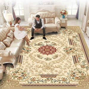 Dywan dywany Alfombra dywany domowe do łóżka dywany dywanowe i życie luksusowe do mycia dekoracja 230209