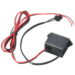 12V Neon El Tel Güç Sürücüsü Transformatörleri Denetleyici Glow Kablo Şeridi Işık İnvertör Adaptörü