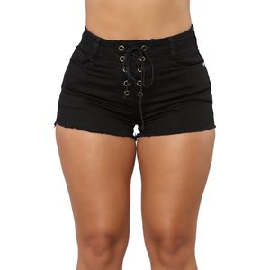 Jeans Frühlingsshorts Beggar's Broken Damenshorts Denim Bandage Hotpants 6068