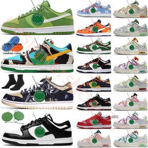 2023 panda Triple Pink Men Women shoes White Neutral Grey Pine Green sneakers Argon Black Safari Mix University Red Pack Lot 02 6 49 50 Of 50