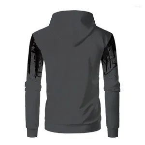 Garnitury męskie jesień zimowe bluzy bluzy sportowe bluzy sportowe wypoczynek 2023 streetwear hip hop trendowe ubrania modowe