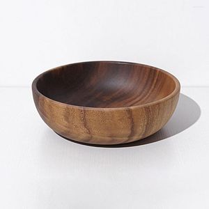 Bowls Ramen Bowl BPA Free Wood Salad Fruit Wooden Serving