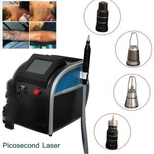 Laser-Schönheitsausrüstung Q-Schalter Nd Yag Laser-Schönheitsmaschine Pigmententfernung 1064 nm 532 nm 1320 nm Entfernen Sie Tatoo Laser Carbon Peeling Machine