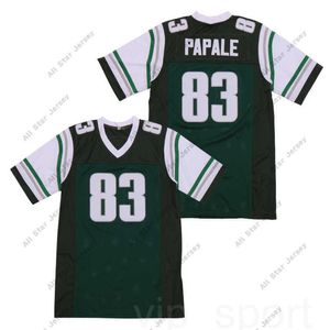 American College Football Wear Hot Men Movie 83 Vince Papale Invincible Football Jersey Sale oddychający czysto bawełniany zielony zespół drużyny Doskonała Qualit