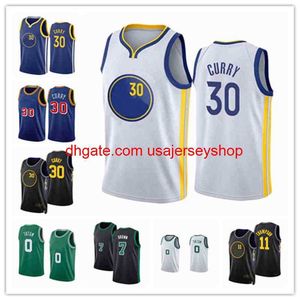 Jayson Klay Curry Tatum Jerseysthompson Stephen Larry Bird Jaylen Brown Marcus Smart James Wiseman Jersey 0 30 11 camisas