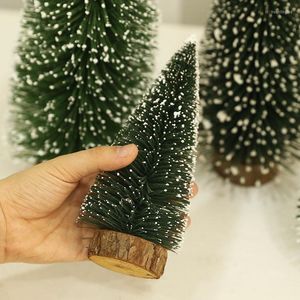 Christmas Decorations 10/15/20/25/30cm Tree Table Decoration Xmas DIY Home Decor Year 2023 Ornaments Accessories Children's Gift