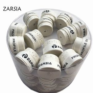 Terband 60 PCS Zarsia Tenis Overgrip Delikli Yapışkan Hisset Tenis Raket Overgrips Yedek Kavrama Badminton Grip 230210