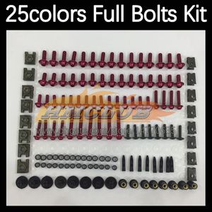 268pcs kit de parafusos completos parafusos de moto para MV Agusta F4 R312 750S 1000 R 750 1000R 312 1078 MA 05 06 2005 2006 Parafusos de motocicleta parafusos de parafusos de parafuso de parafuso de parafuso de parafuso de parafuso de motocicleta porca de parafuso