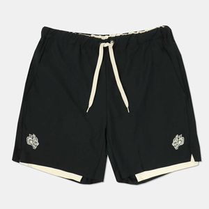 Herren-Shorts im neuen Stil, doppelstöckige Basketball-Trainingsshorts, atmungsaktive, schnell trocknende Trainingshose, 2-in-1-enge Hose, kurze Strandhose, T230209