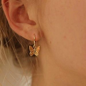 Stud Earrings Butterfly For Women Cute Animal Girls Kids Fashion Jewelry Gift Sweet Colorful GirlsStud