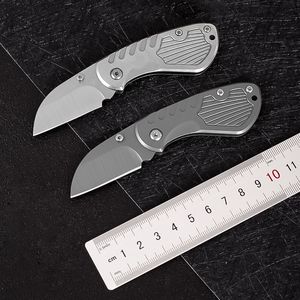 Utomhus mini fickfoldande kniv utomhus ￶verlevnad b￤rbara skydd knivar multifunktions EDC-verktyg