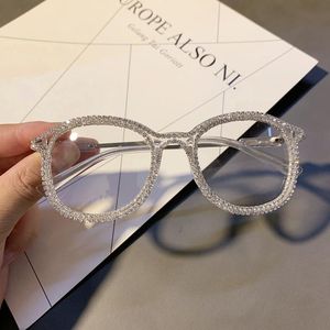 Okulary przeciwsłoneczne Modna przezroczysta kwadratowa rama metalowa kobiety Overize okulary męskie okulary Nerd Plain Clear Shadesnglasses