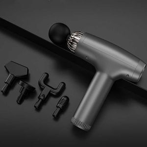 Mukasi LCD Visa professionell Deep Muscle Massager Pain Relief Body Relaxation Fascial Gun Fitness 0209